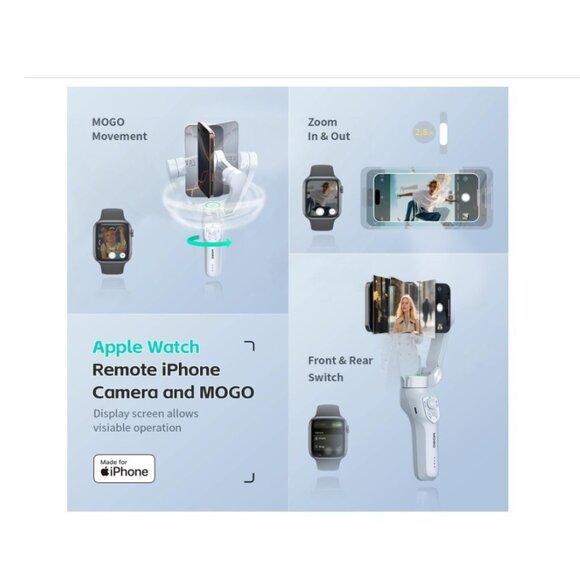 COMITOK Gimbal Stabilizer MOGO Only iPhone Apple Mfi Cell Phone Tracker - Picture 12 of 12